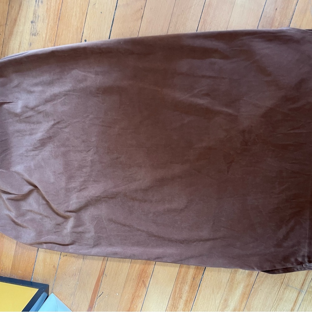 Gold Velvet skirt